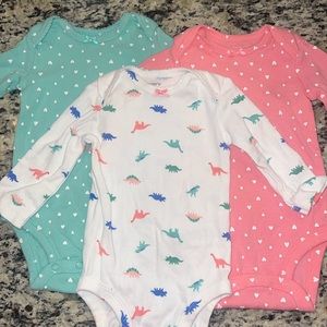 Carter’s 3-Pack of 3 Month Bodysuits